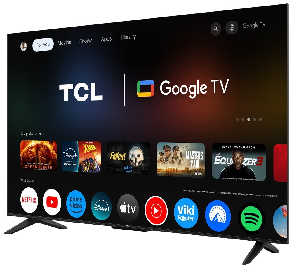 TCL 50P6K | 50" 4K UHD LED TV | HDR10 | Google TV - Afbeelding 7