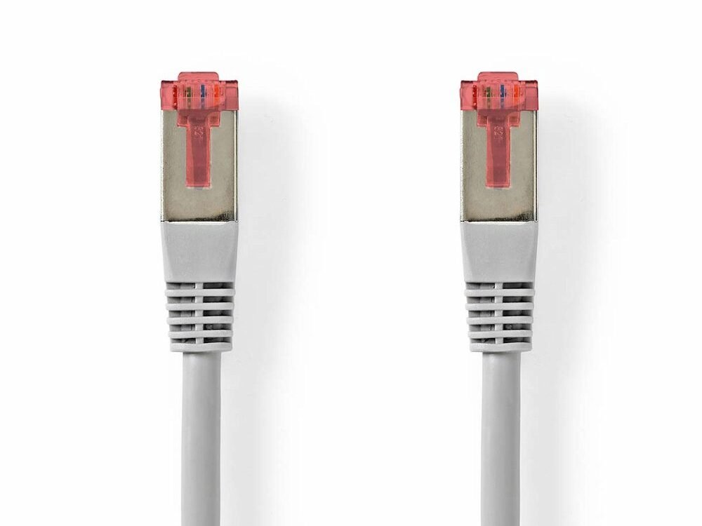 Nedis CCGL85220GY200 | Netwerkkabel Cat6 SF/UTP | 20 m | Grijs | RJ45 Male-naar-RJ45 Male