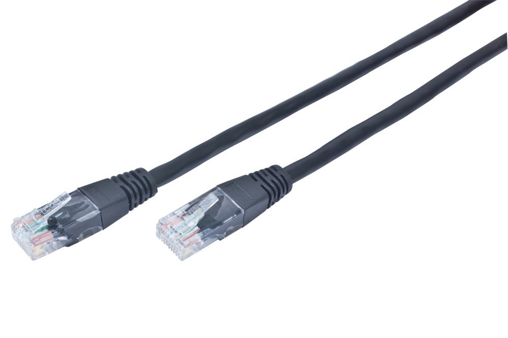 Gembird netwerkkabel | Patch cord | Cat5e | U/UTP (UTP) | 0,25 m | Zwart - Afbeelding 3