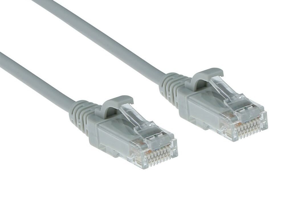 ACT netwerkkabel | Cat6 | U/UTP (UTP) | 0,25 m | Grijs | DC9052