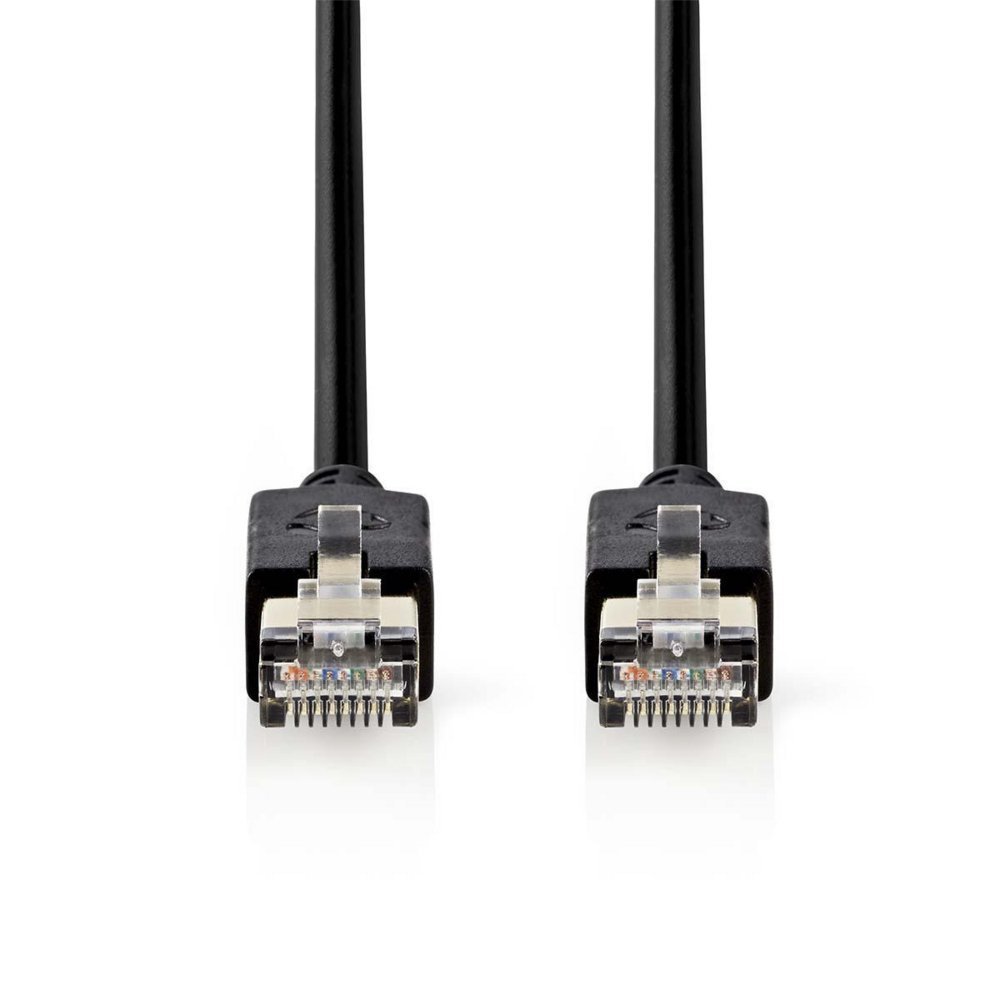 Nedis F/UTP Cat 6 Netwerkkabel | 2 m | Zwart - Afbeelding 4