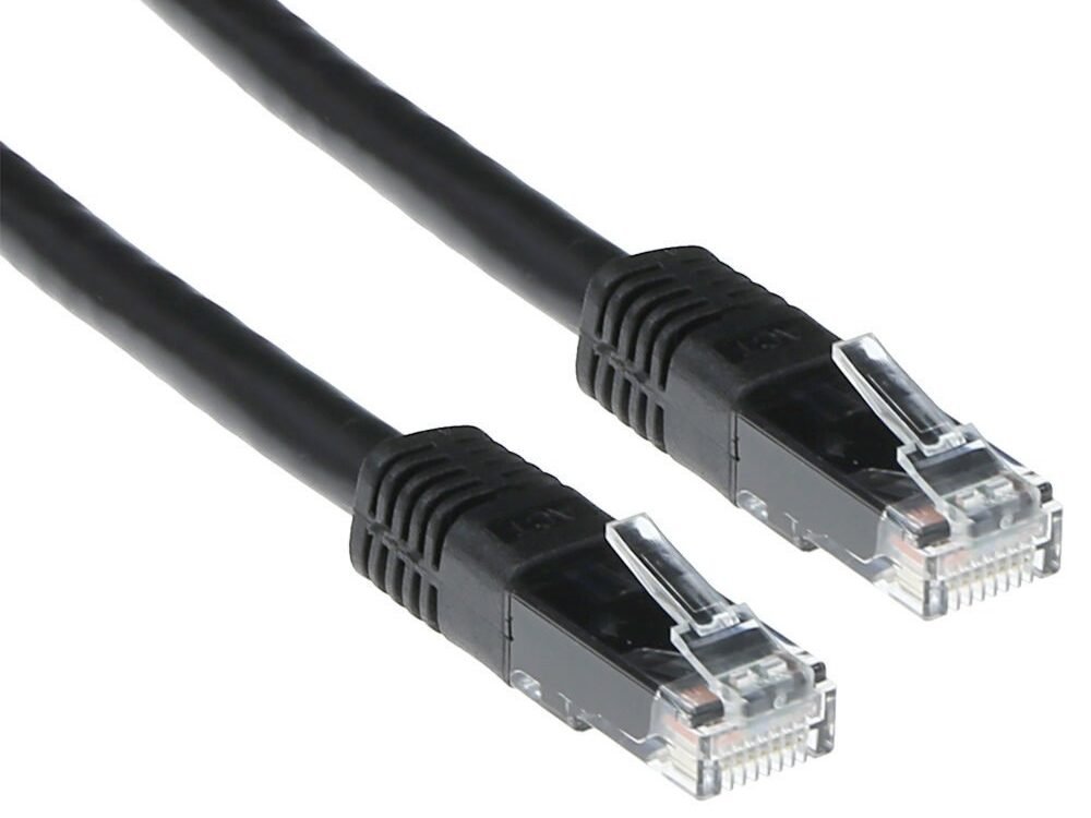 ACT UTP Cat 5E Patchkabel | 20 m | RJ45 | Zwart
