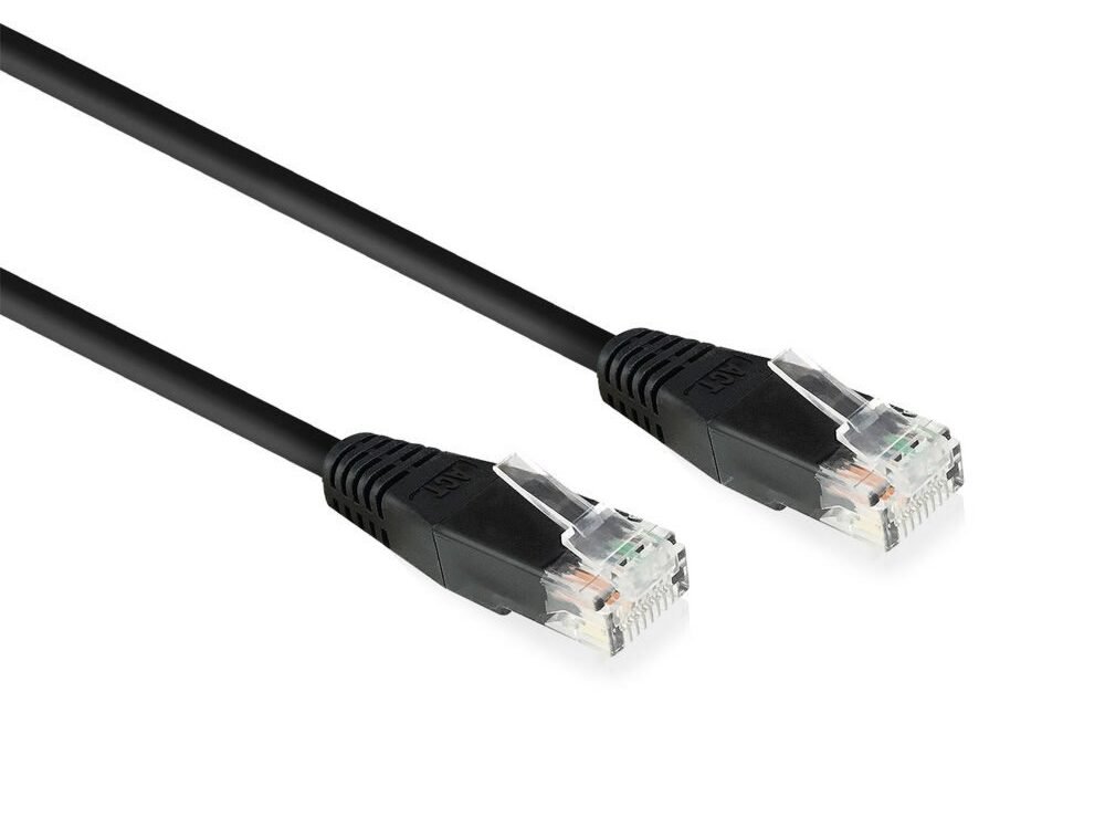 ACT netwerkkabel | Cat6 | U/UTP (UTP) | 15 m | Zwart | AC4015