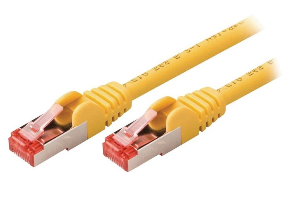 Nedis S/FTP Cat 6 Netwerkkabel | 5 m | Geel