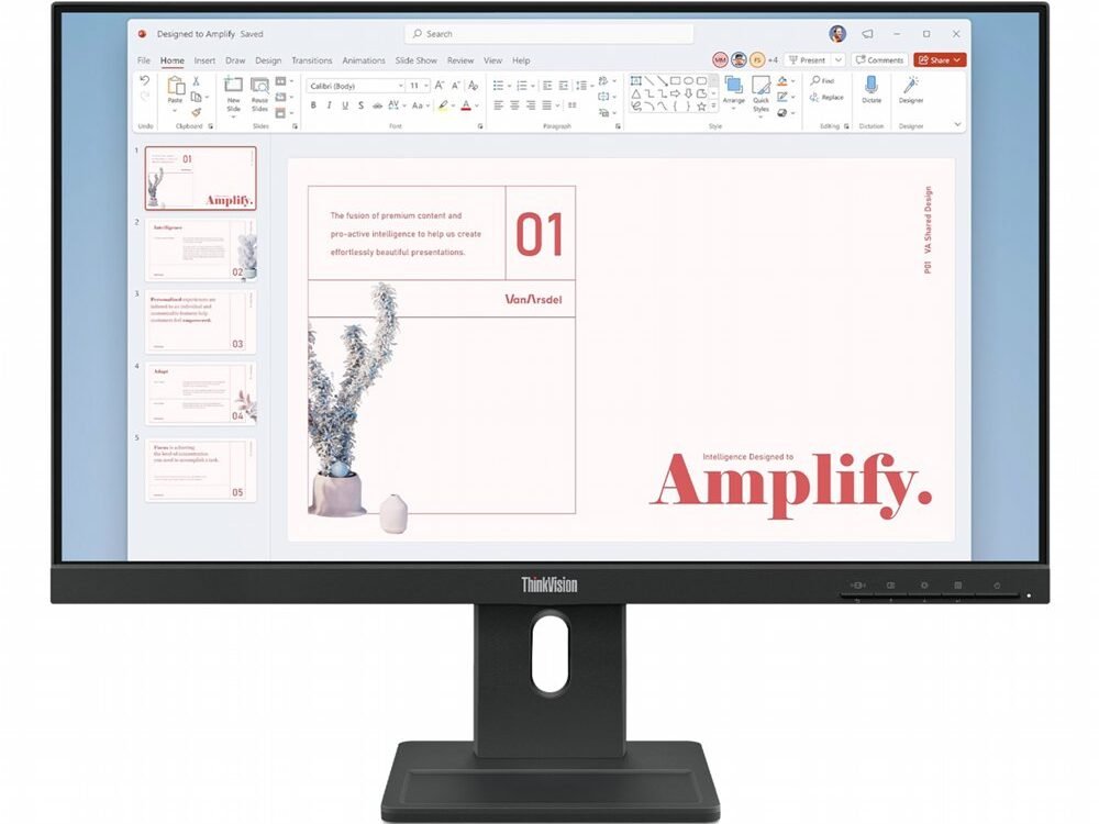 Lenovo ThinkVision E24-40 | 23,8" Full HD IPS | 100Hz | HDMI & DisplayPort | Monitor