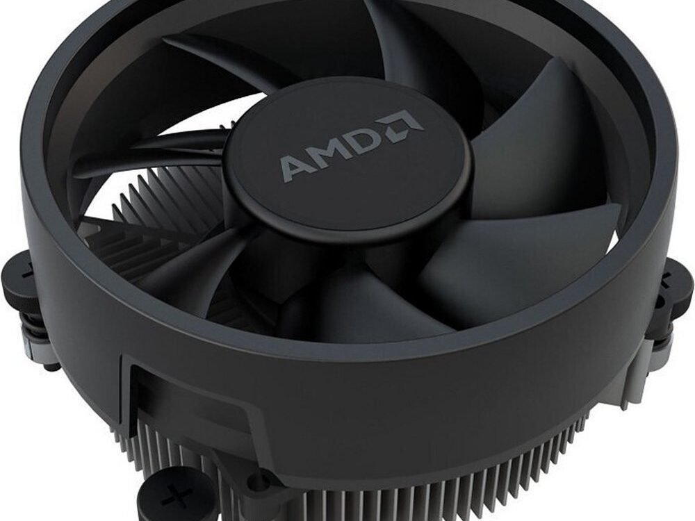 AMD Wraith Stealth | CPU Koeler | AM4 | 95mm Fan | 4 pins | Origineel AMD