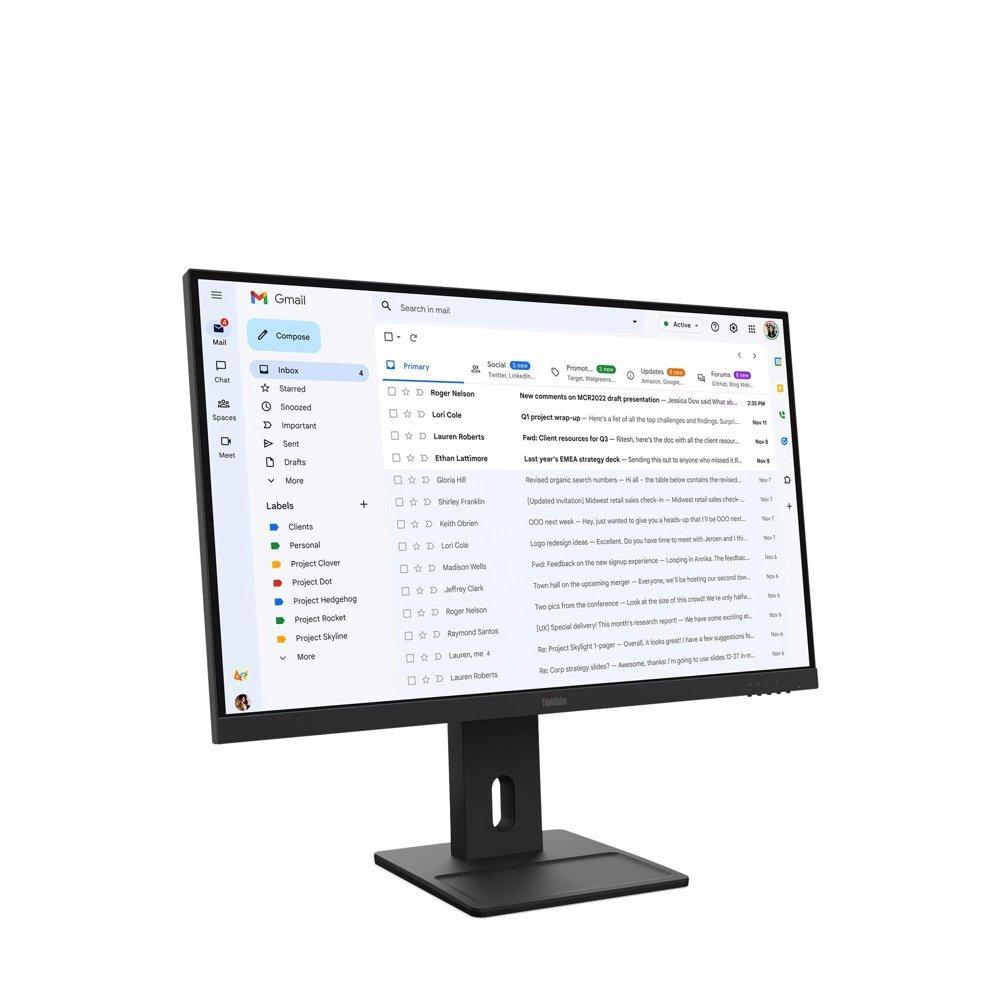 Lenovo ThinkVision E27-40 | 27" Full HD IPS | 100 Hz | HDMI & DisplayPort | Monitor - Afbeelding 3