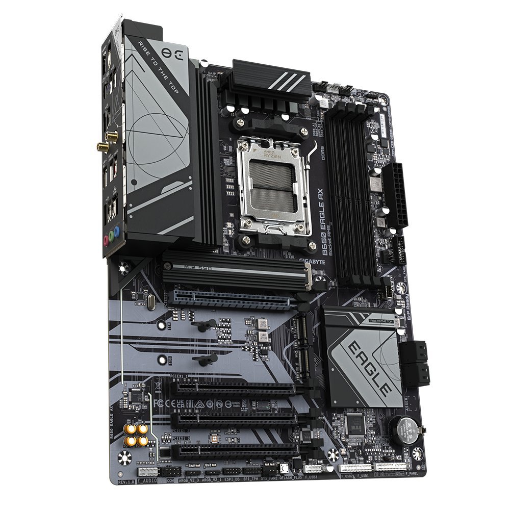 GIGABYTE B650 EAGLE AX | AMD B650 | Socket AM5 | 4x DDR5 | Wi-Fi 6E | ATX Moederbord - Afbeelding 4