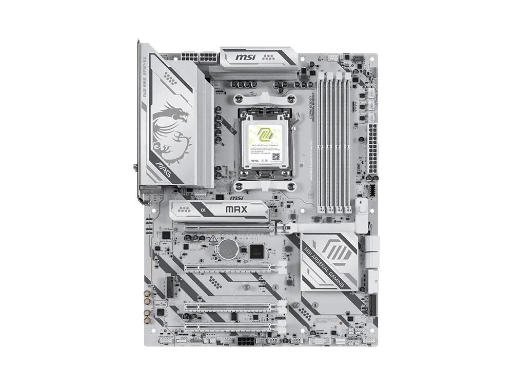 MSI MAG B850 GAMING PLUS MAX WIFI | AMD B850 | AM5 | DDR5 | Wi-Fi 7 | ATX Moederbord
