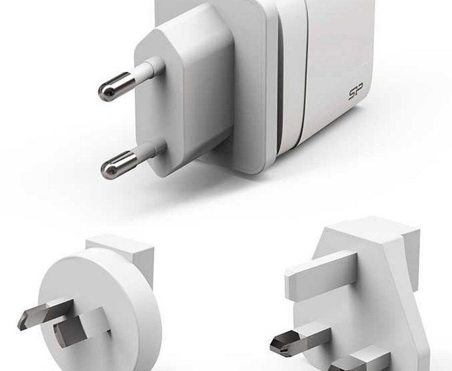 Silicon Power QM16 Oplader | USB-C + USB-A | 20 Watt PD + QC 3.0 | Wit