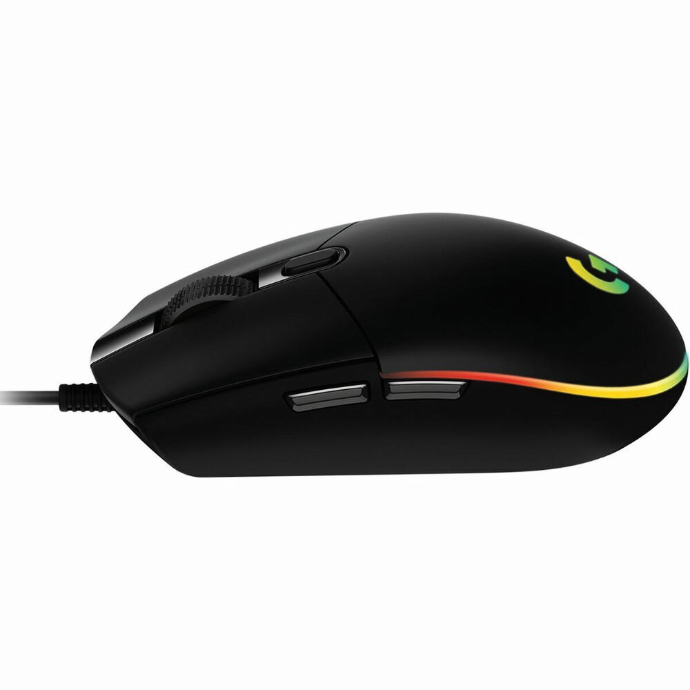 Logitech G102 LIGHTSYNC | 8000 DPI | 6 Knoppen | RGB | Bedrade Gamingmuis | Zwart - Afbeelding 3