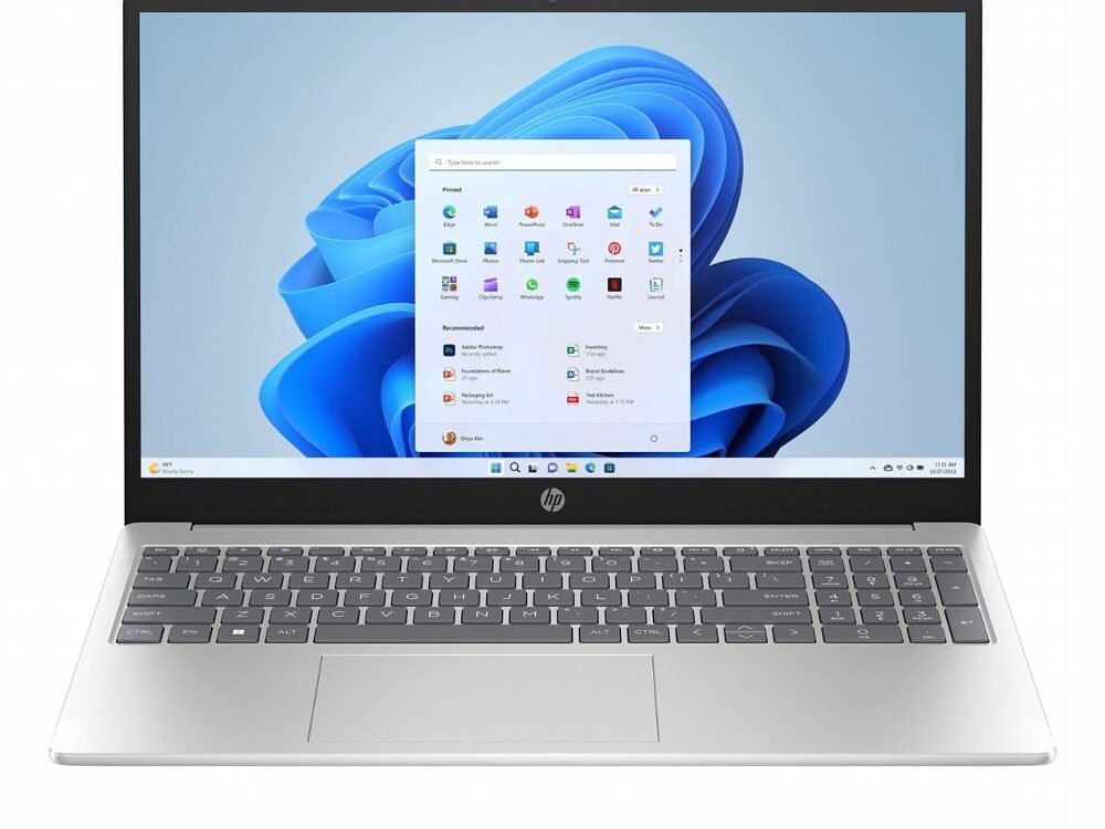 HP Laptop 15-fc0056nw | 15.6" Full HD IPS | AMD Ryzen 3 7320U | 8GB DDR5 | 512GB SSD | W11 Pro
