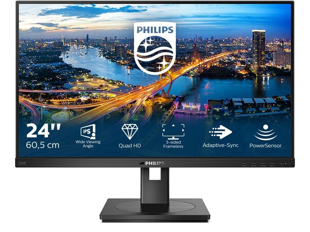 Philips B Line 245B1/00 | 23.8" QHD IPS | 75Hz | 4ms | Monitor