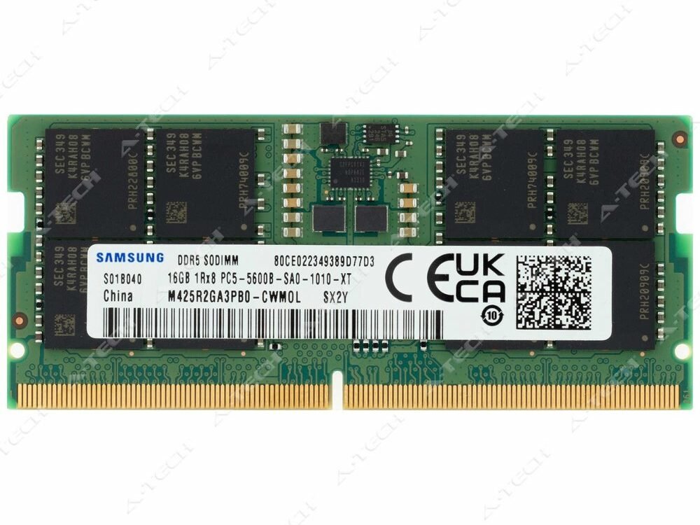 Samsung 16GB DDR5-5600 SO-DIMM Geheugen | PULLED