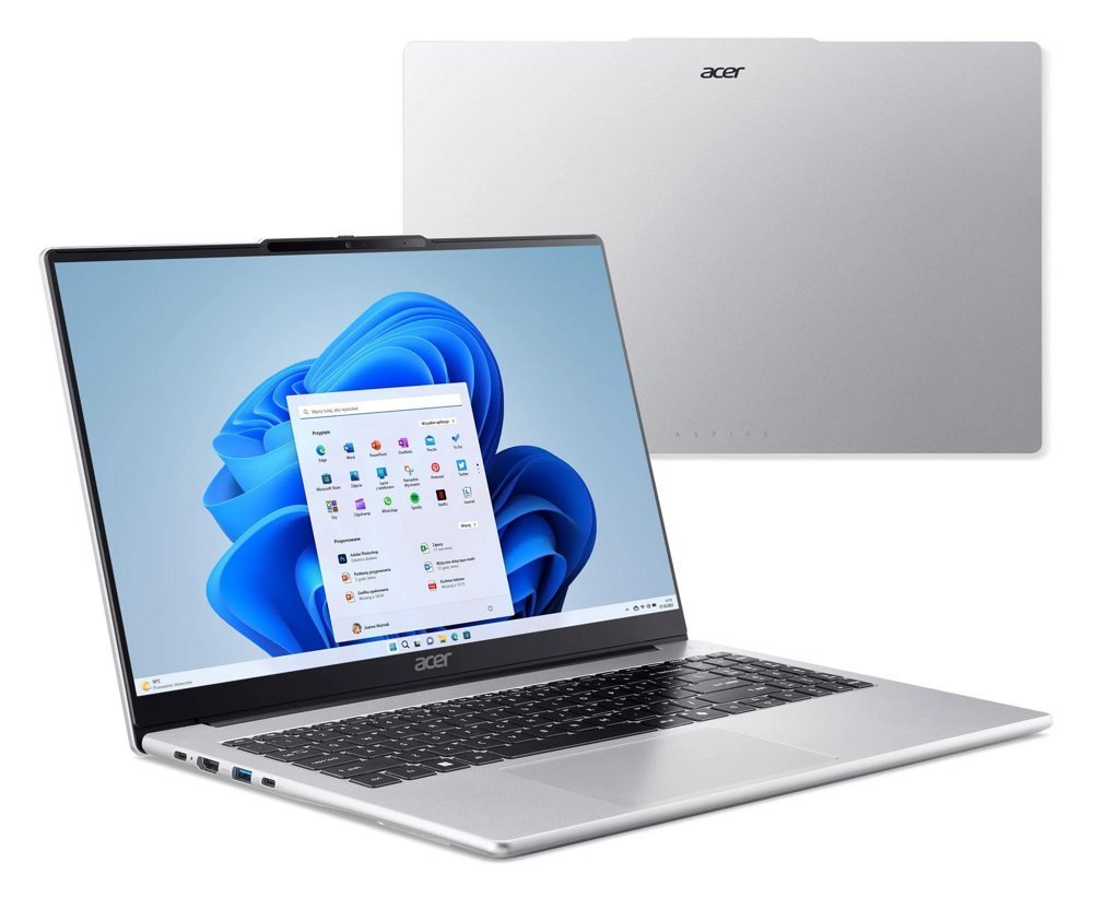 Acer Aspire Lite 16 AL16-54P | 16" WUXGA IPS | Intel Core i3-1305U | 8GB DDR5 | 256GB SSD | W11 Pro - Afbeelding 3