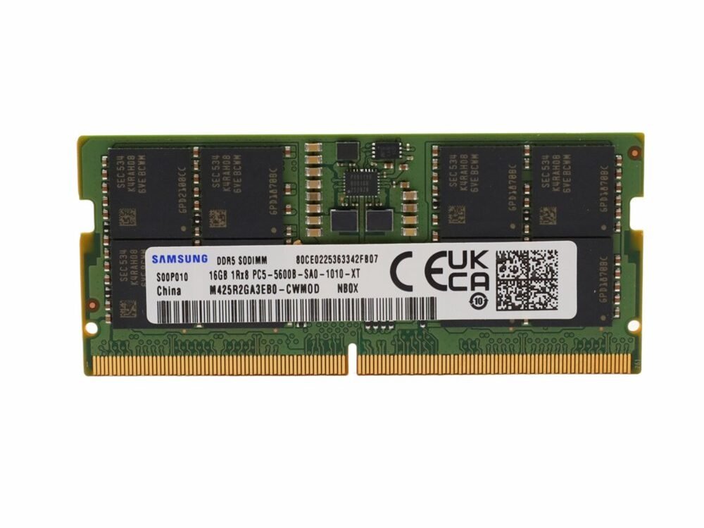 Samsung 16GB DDR5-5600 SO-DIMM Geheugen | M425R2GA3EB0 | PULLED